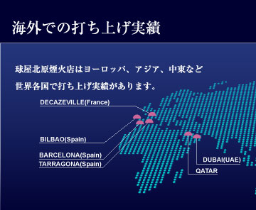 海外での打ち上げ実績